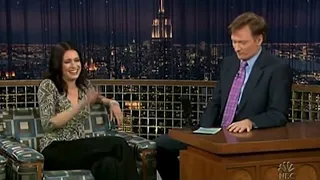 Paget Brewster on Conan O'Brien (2006)