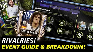 RIVALRIES FC Mobile (FIFA) "EVENT GUIDE" and "F2P BREAKDOWN" - Yes, a 108 is F2P!!