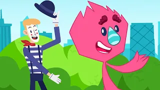 Катя и Эф. Куда-угодно-дверь - Пантомима - Развивающий мультфильм для детей
