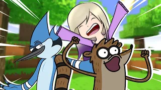 RIGBY Y MORDECAI CONOCEN A LYNA | Survival con Lyna 2 | Episodio 81