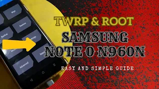 samsung note 9 N960N TWRP and ROOT install on android 10 new update