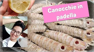 Canocchie in padella semplici e saporite