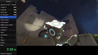 Portal 2 Speedrun Mod: Celeste% in 45:12.