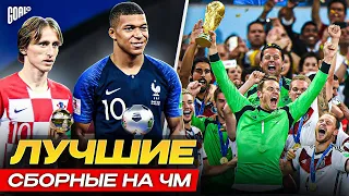 ТОП 10 Самые Успешные Сборные В Истории Чемпионатов Мира @GOAL24