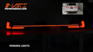 Mars Performance LED Sequential Indicator TailLights & Garnish for Lexus RX200T RX300 RX350 RX450H