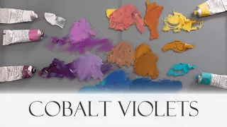 Cobalt Violets - Vicki Norman compares Michael Harding's Cobalt Violet oil colours