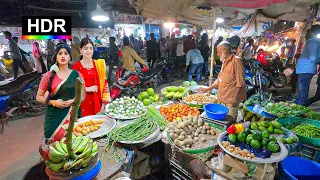 Night Walk in Chowk Bazaar Vegetable Market, Chittagong, Bangladesh Tour NYC