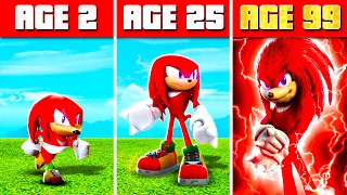 Surviving 99 Years As KNUCKLES In GTA 5!