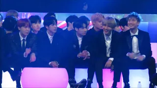 171201 MAMA in HK - BTS React to Taemin's Move