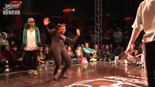 HIP-HOP FINAL - Alfreda&Fraise VS Reda&Jeremy - Juste Debout Suisse 2016