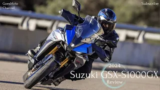 Thrilling Ride with Top Speed : 2024 Suzuki GSX-S1000GX First Look