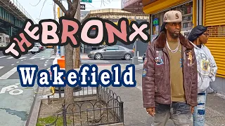 The Bronx, walking on White Plains Road in Olinville and Wakefield