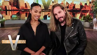 Husband and Wife Duo Zoë Saldaña and Marco Perego Team Up in New Film on Immigration | The View