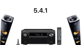 Dolby Atmos и Auro 3d 9.1 на базе домашнего кинотеатра LG BH9530TW и ресивера Denon AVR-X8500H