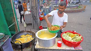 Pumpkin, Cauliflower, Pointed Gourd, Shrimp, Eggs & etc Chops Making | Bangladeshi Street Food
