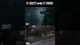 IT trailer side by side comparison with 1990's Original