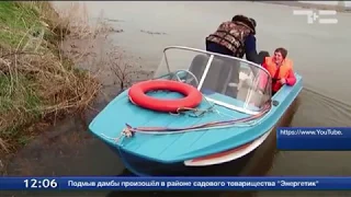 В Казанском районе водой частично размыло 3 моста