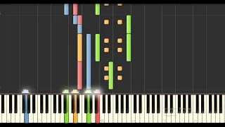 Yann Tiersen & Shannon Wright - Pale White (Synthesia Tutorial)