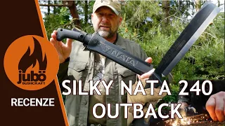 RECENZE : Mačeta Silky NATA 240 mm Double Edge OUTBACK Edition