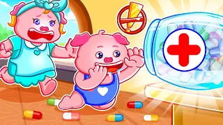 Medicine Is Not Candy Song 💊🍥 | Kids Songs By Bubba Pig | Children's Safety Education Song