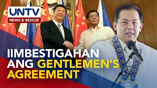 Imbestigasyon sa umano’y gentlemen’s agreement sa WPS, sisimulan na ng Kamara