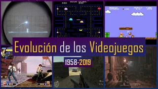 EVOLUCIÓN DE LOS VIDEOJUEGOS (1958-2019)