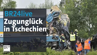 BR24live: Tote und Verletzte bei Zugunglück in Tschechien