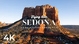 Flying Over SEDONA 4K - Drone Relaxation Film with Calming Music