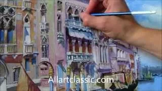 Painting a Venetian Lanscape - Do  It Yourself