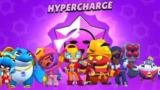 GET 6 NEW HYPERCHARGE ON NEW SEASON IN BRAWL STARS | #brawlstars #brawlstarsrank #hypercharge