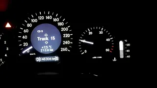 Mercedes CLS 3.0 CDI V6 W219 stage 1 chip acceleration 0-100