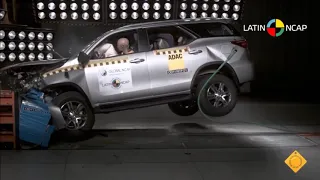 Fortuner 2016 Crash Test