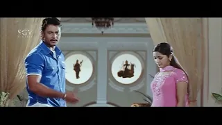 Gaja Kannada Movie Comedy Scene 01 | Challenging Star Darshan | Navya Nair | Kannada Comedy Videos