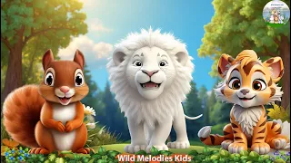 Cute Little Farm Animal Sounds: Lion, Leopard, Squirrel, Lynx - Animal Sounds