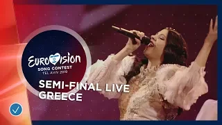 Greece - LIVE - Katerine Duska - Better Love - First Semi-Final - Eurovision 2019