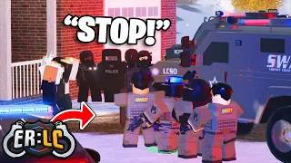 FAKE SWAT GETS CAUGHT ROBBING A HOUSE! - ERLC Roblox Liberty County