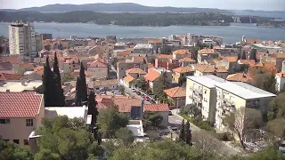 Šibenik , Croatia - Live panorama view
