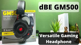 dBE GM500 Unboxing Dan Review Indonesia + Audio Test With DAC | Versatile Gaming Headphone