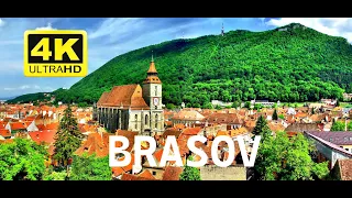 Beauty of Brasov, Historical City in Transylvania, Romania in 4K| World in 4K