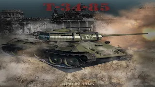 ЛЕГЕНДАРНАЯ БИТВА Т-34-85Э ПРОТИВ ЯЩЕРОВ в War Thunder