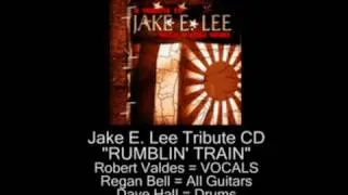 Jake E Lee Badlands - Rumblin' train cover