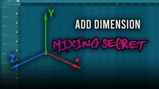 *MIXING SECRET* How to Create Dimension in a Mix