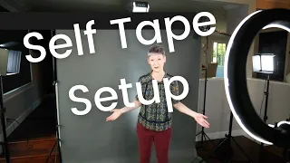 How to Create a Self Tape for Auditions and Callbacks