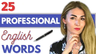 25 Professional English Words - Improve your Professional English