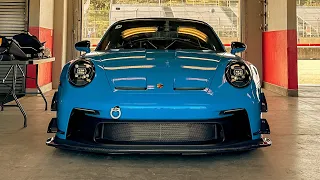 992 GT3 Dundon Aero & MCS Suspension shakedown  @ Laguna  Seca