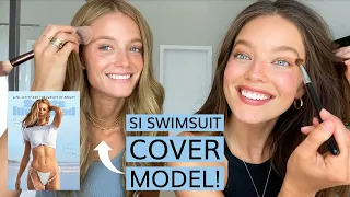 GRWM & SI Swimsuit Cover Model Kate Bock | Wellness, Shoot Prep, Body Image + More  | Emily DiDonato