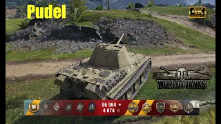 Pudel - 4,1k - 10 kills - Pearl River in World of Tanks