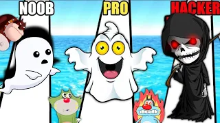 Noob vs Pro vs Hacker | In Puppet Master 3D | With Oggy, Jack, Bob Funny Gameplay | Sahil-Gaming