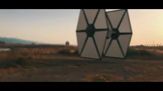 Starwars tie fighter vfx