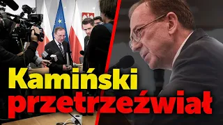 Kamiński przetrzeźwiał. Grozi Kaczyńskiemu bo nie chce być kozłem ofiarnym PiS. Major Cheda